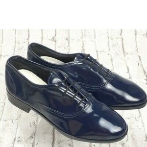 American Apparel Dark Blue Oxfords